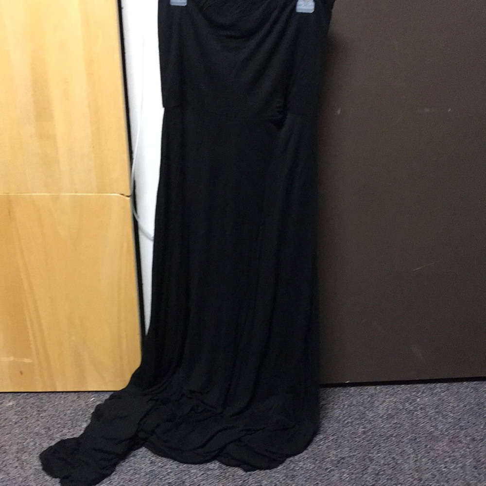 A strapless dress or a maxi skirt